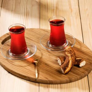 Zestaw 6 szklanek do herbaty Pasabahce Heybeli – 170 ml